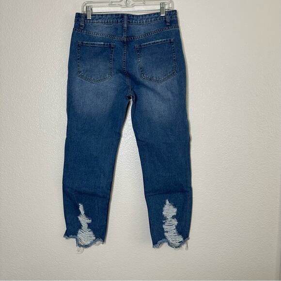 Anniewear Distressed Jeans Large - Picture 2 of 4